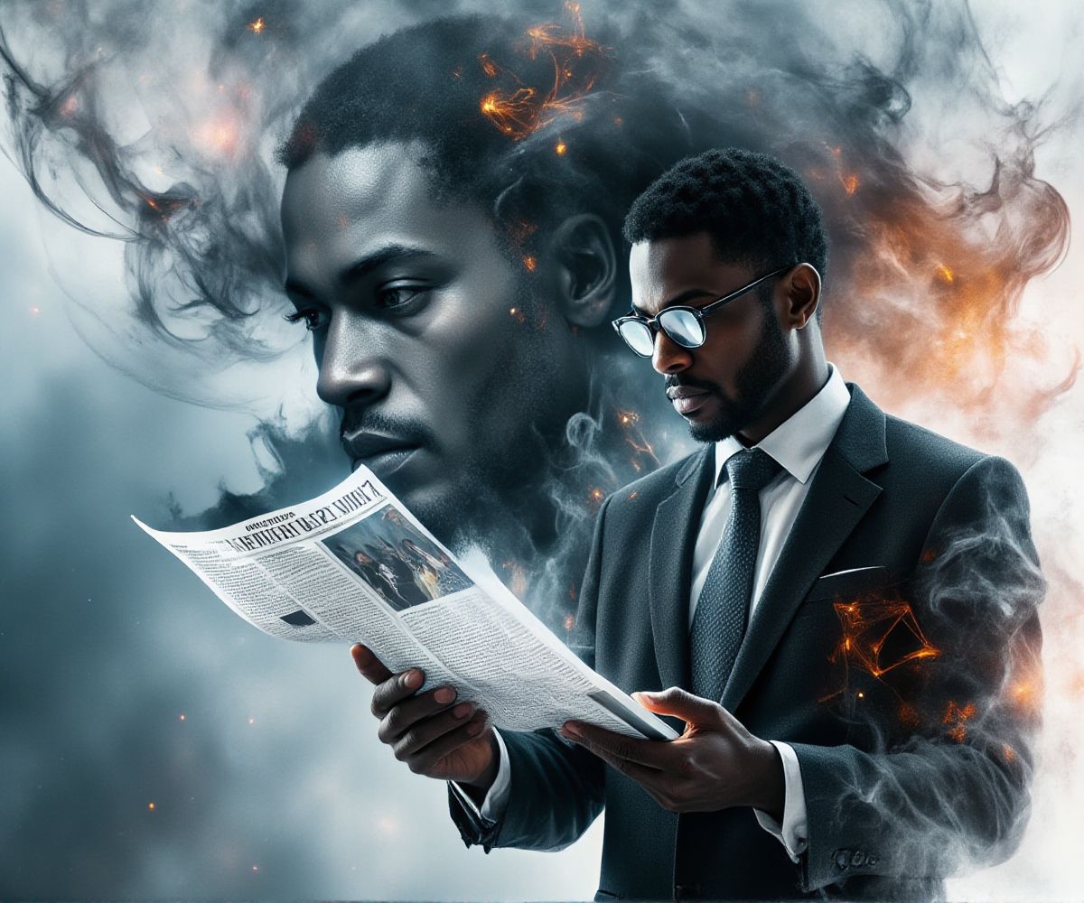 Neumorphism double Double Exposure Quotes Compare Investor Neumorphism Stock Photo