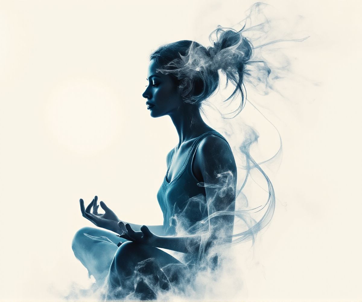 Neumorphism double Meditation Echo