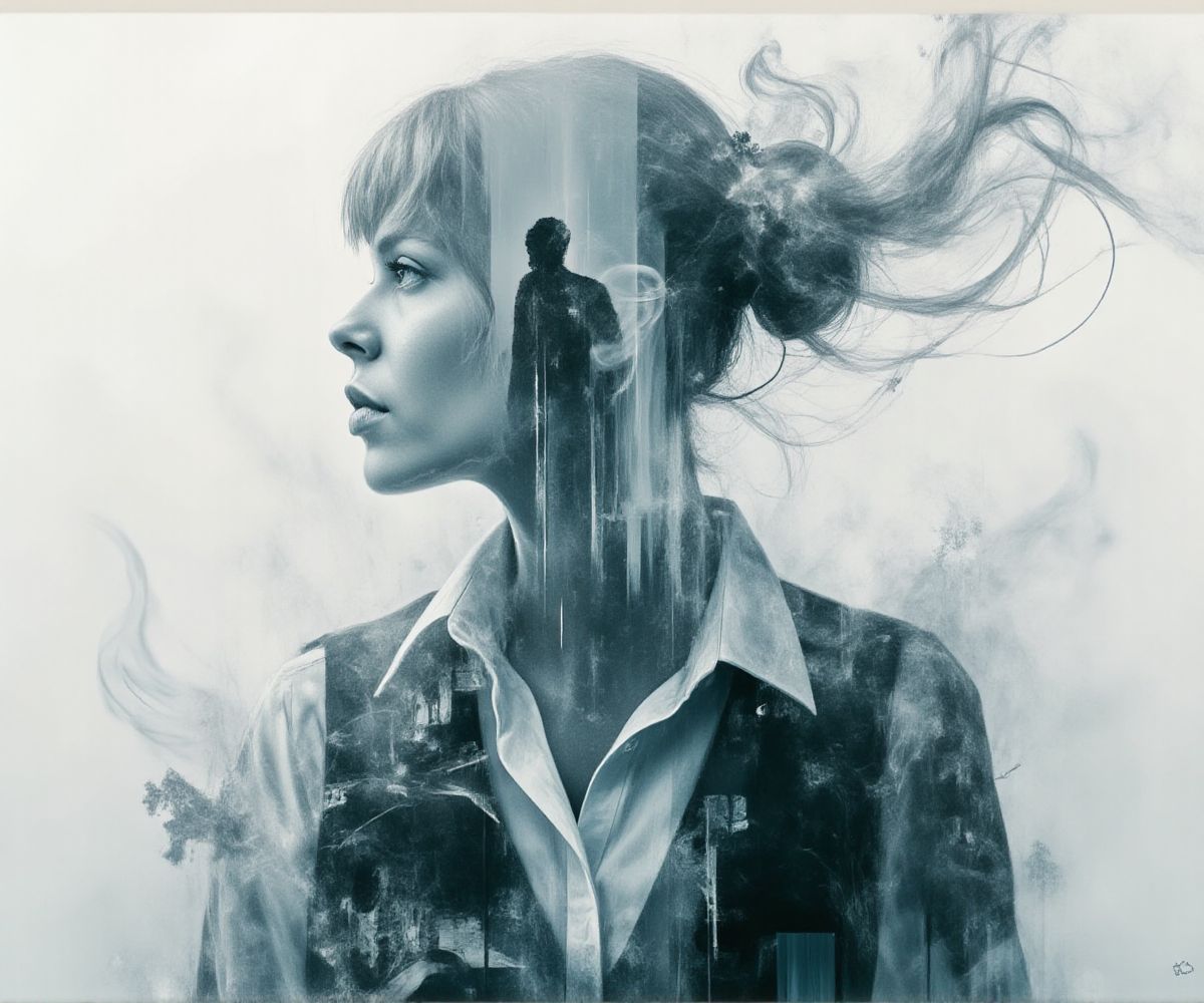 Neumorphism double Faded Serenity