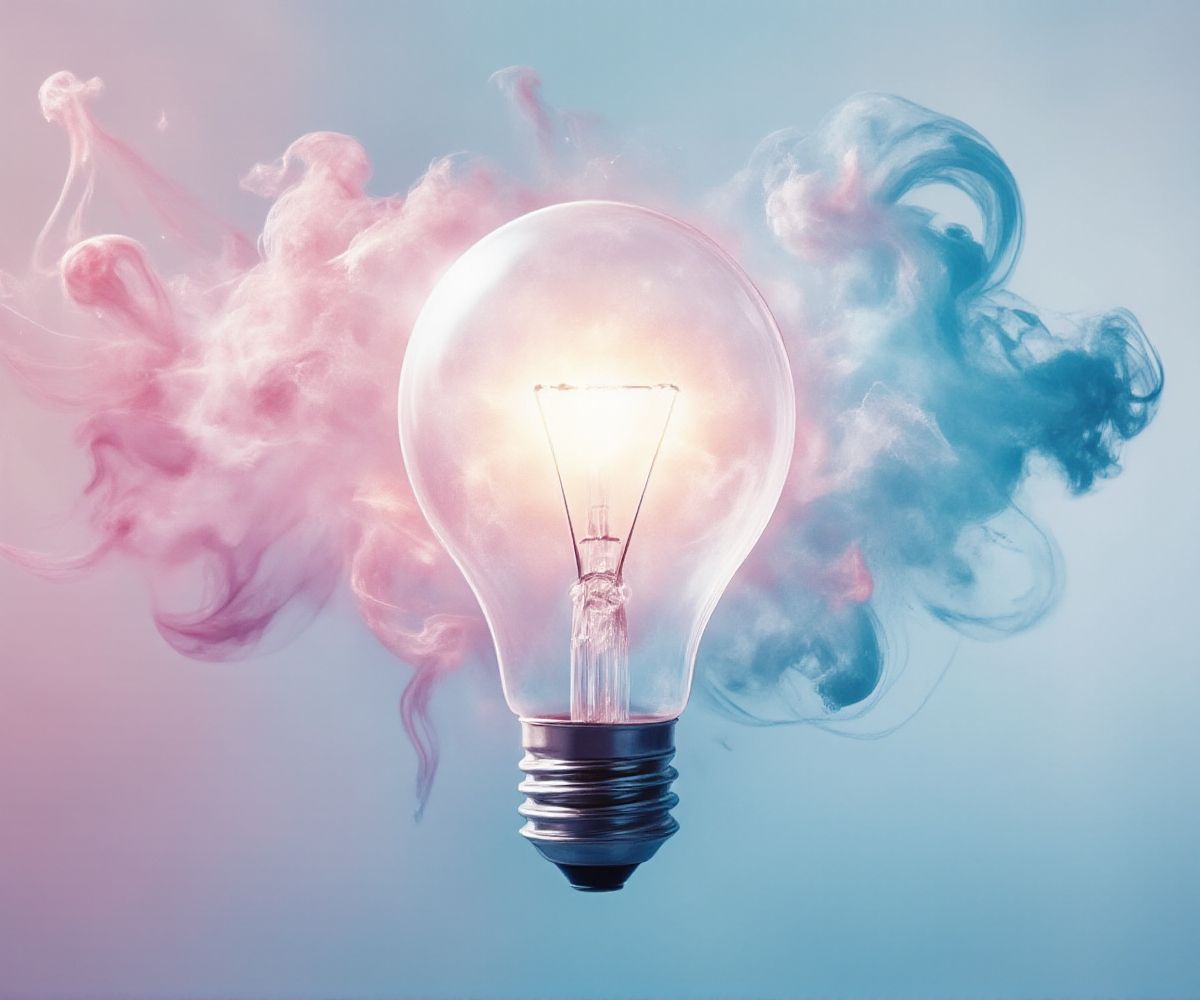 Neumorphism double Fluidic Bulb Creation