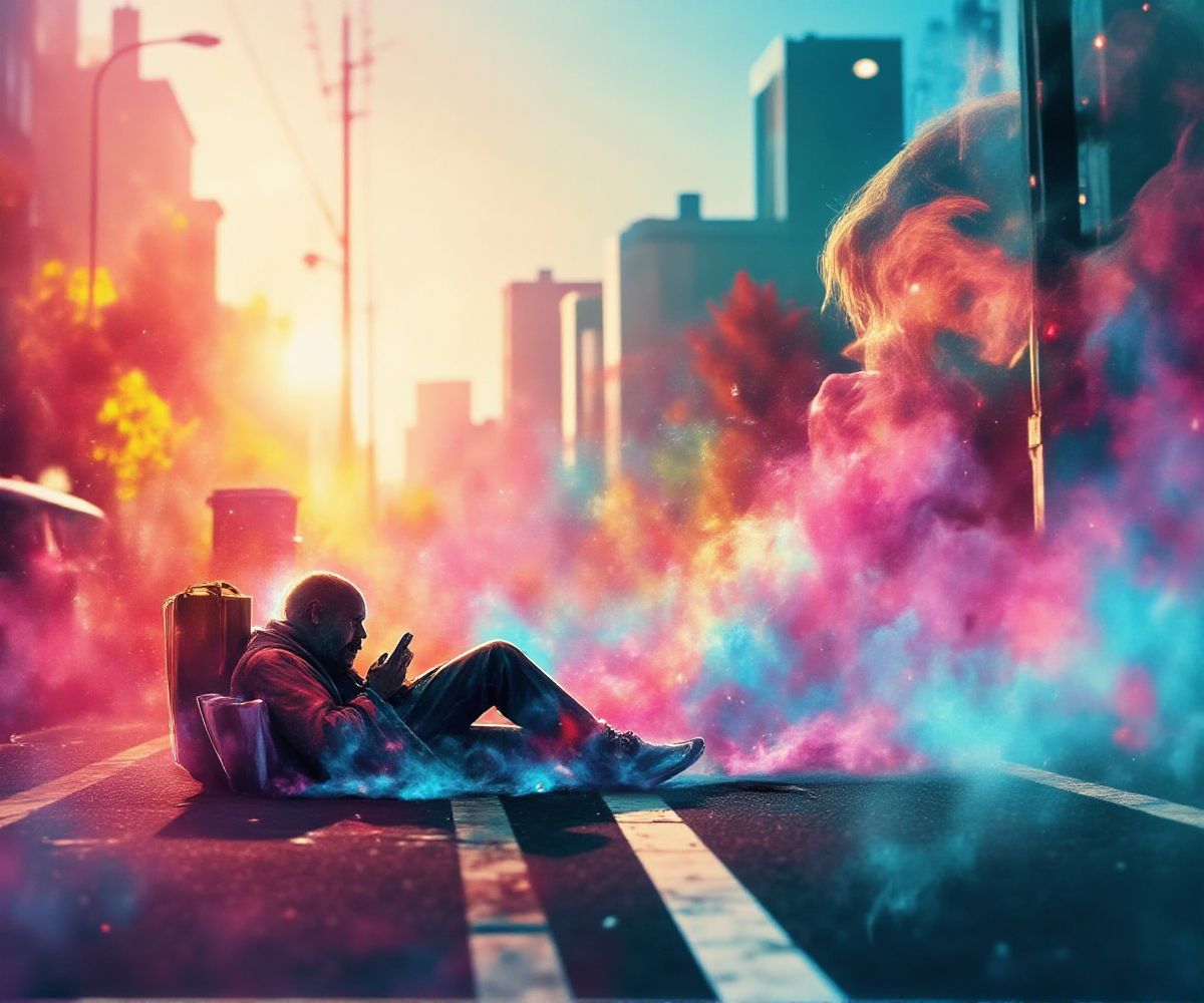Neumorphism double Double Exposed Dreamer